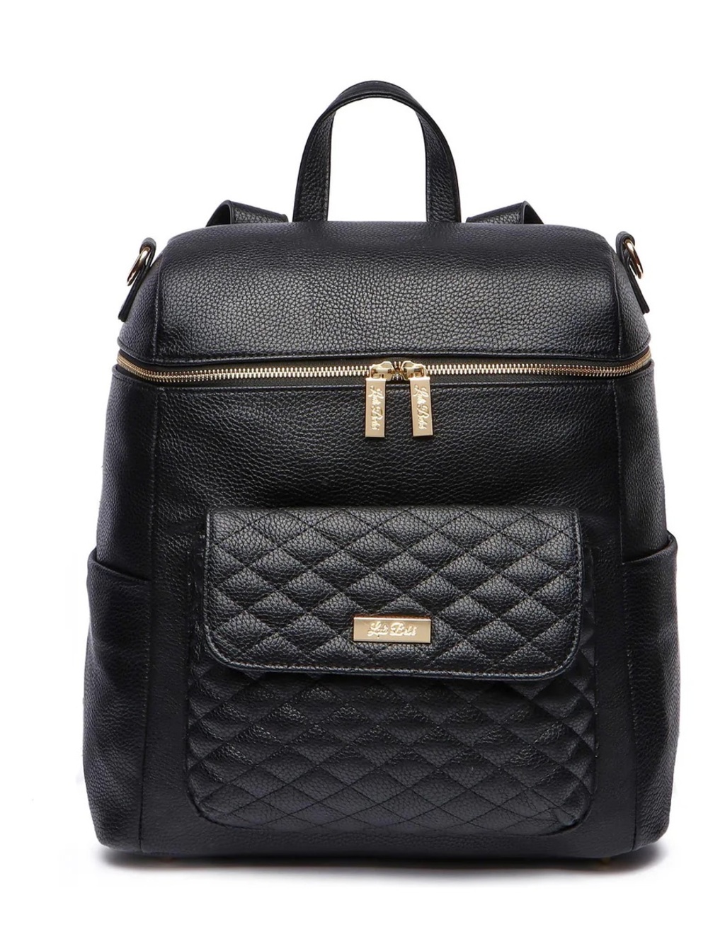 Luli Bebe Monaco black diaper bag